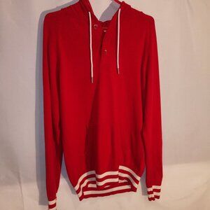 Le 31 Men's 1/4 Button Long Sleeve Hooded Sweater